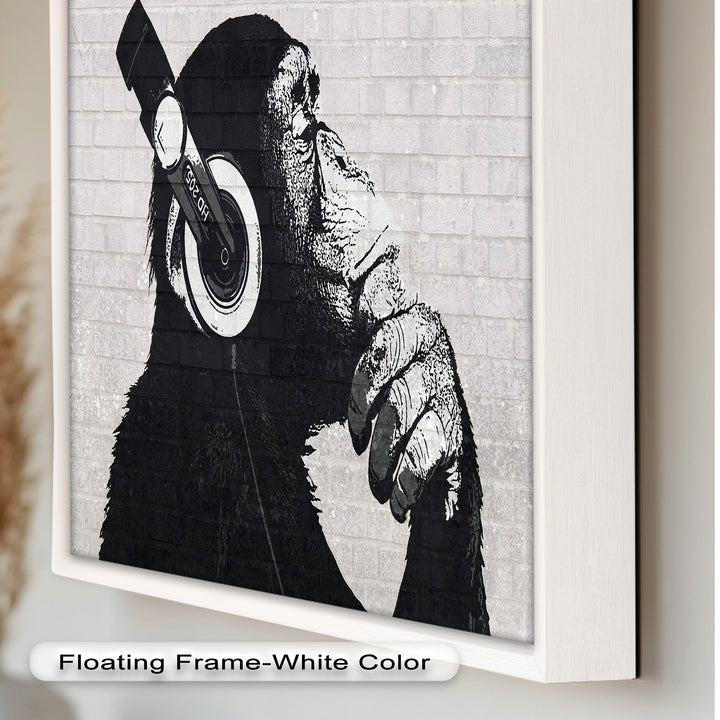 Contemplative Chimp – Banksy Oil Painting