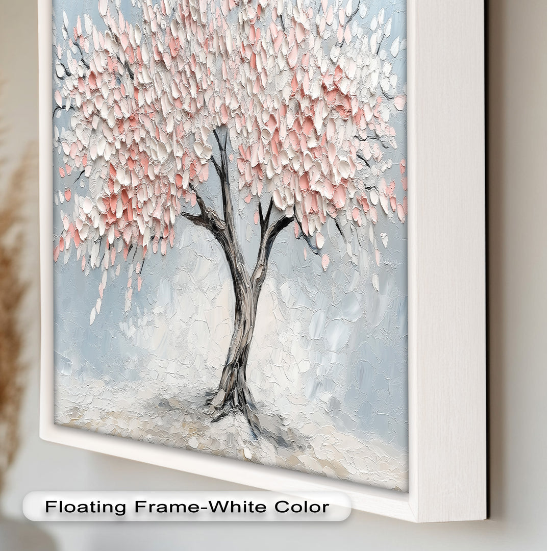Blossoming Cherry Tree – Floral Oil Painting