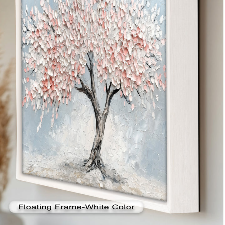 Blossoming Cherry Tree – Floral Oil Painting