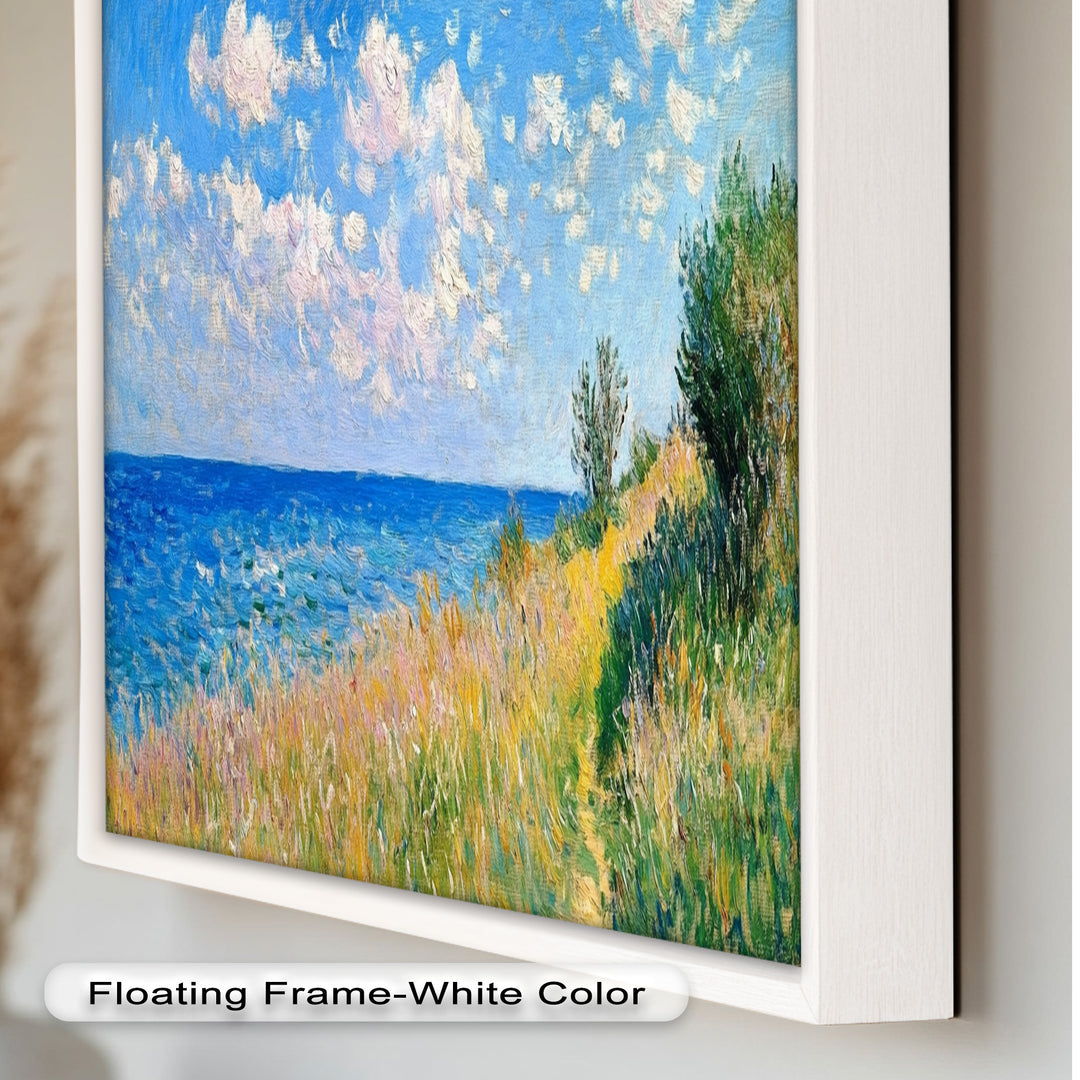 Seaside Landscape Impressionist - Modern Oil Painting
