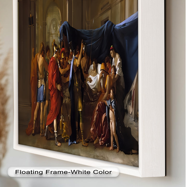 Farewell to the Hero – Classicism Oil Painting