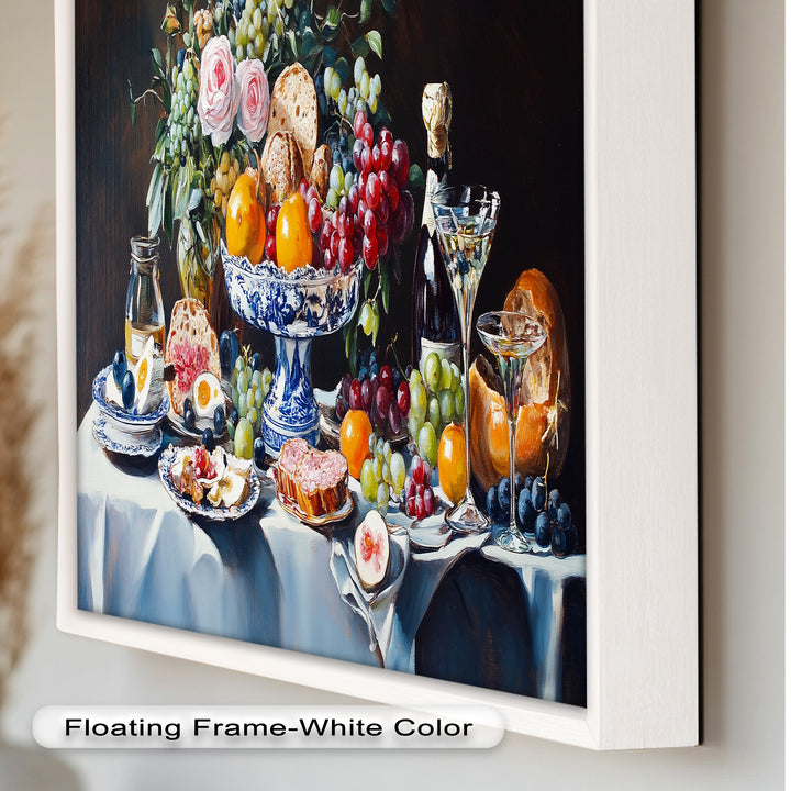 Elegant Kitchen Dining Decor - Still Life Oil Painting