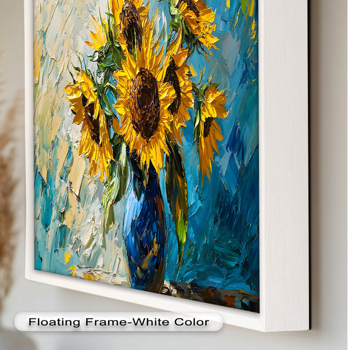 Sunflower Bouquet – Botanical Oil Painting