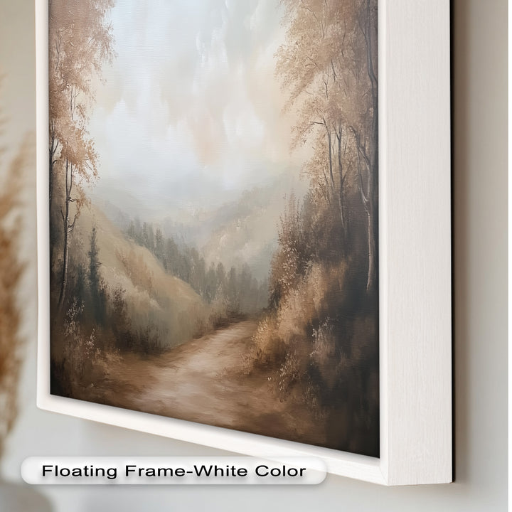 Forest Path – Framed Landscape Oil Painting