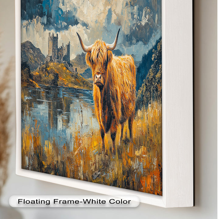 Highland Majesty – Rustic Oil Painting