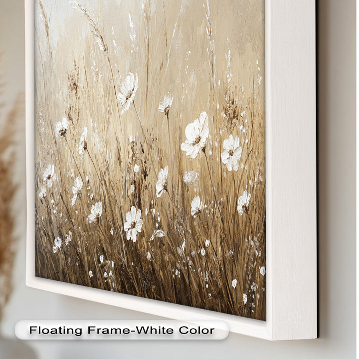 Whispers of Wheat – Floral Oil Painting