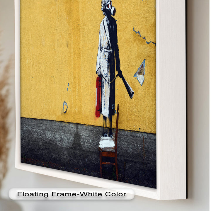 Domestic Rebellion – Banksy Oil Painting