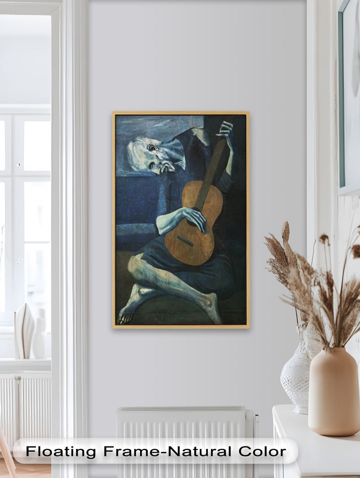 Der melancholische Musiker – Picasso-Ölgemälde