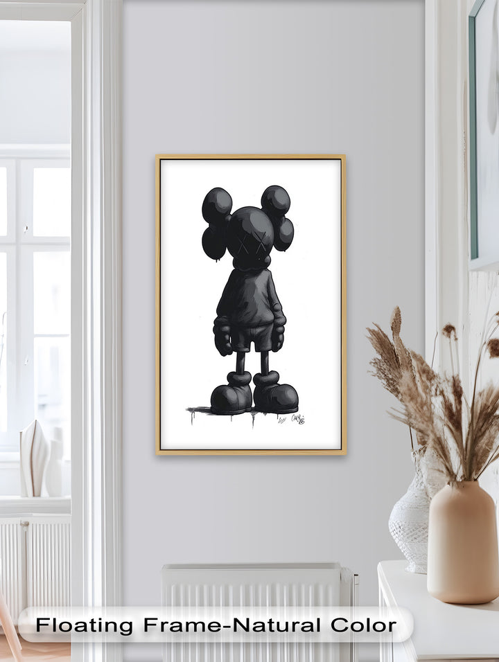 Schattenform Stille – KAWS Ölgemälde