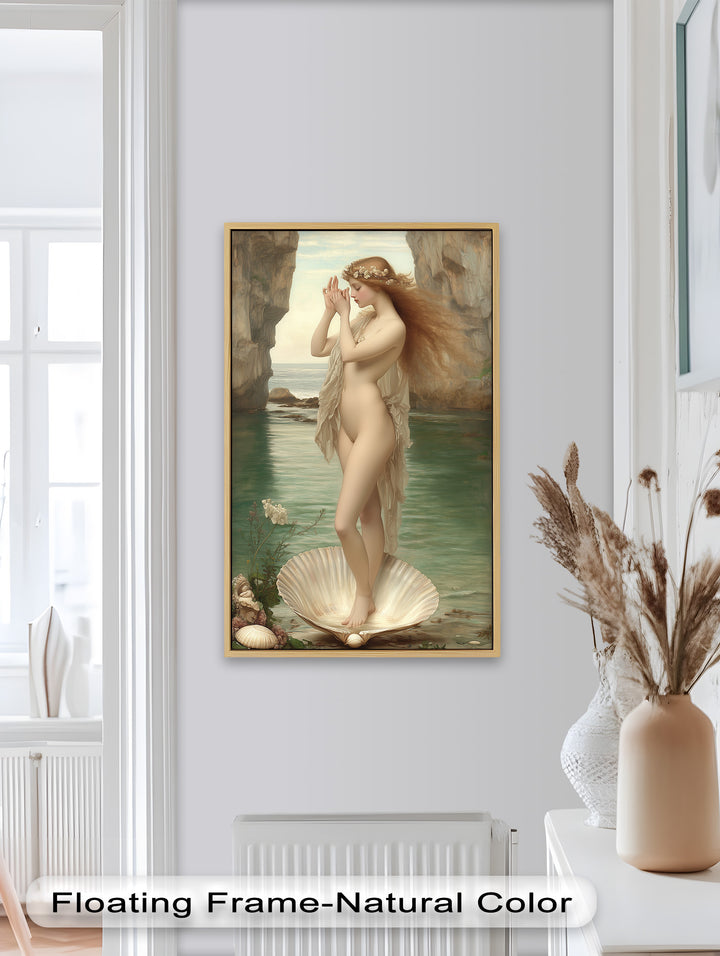 Birth of Grace – Renaissance-Inspired Venus Oil Painting