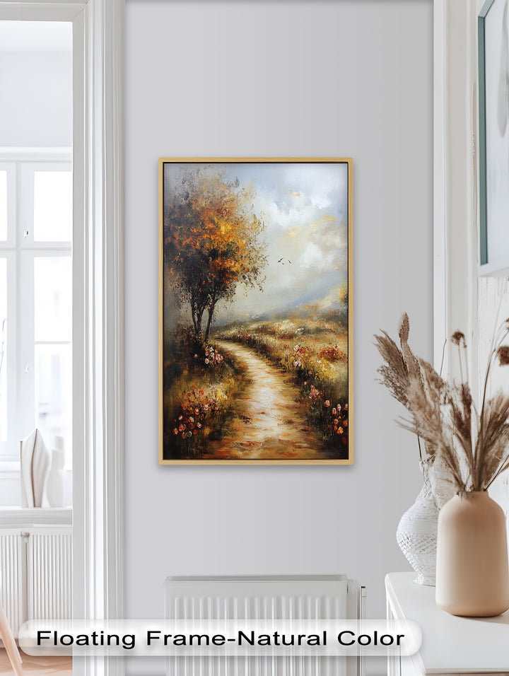 Winding Path Landscape - Impressionism Oil Painting
