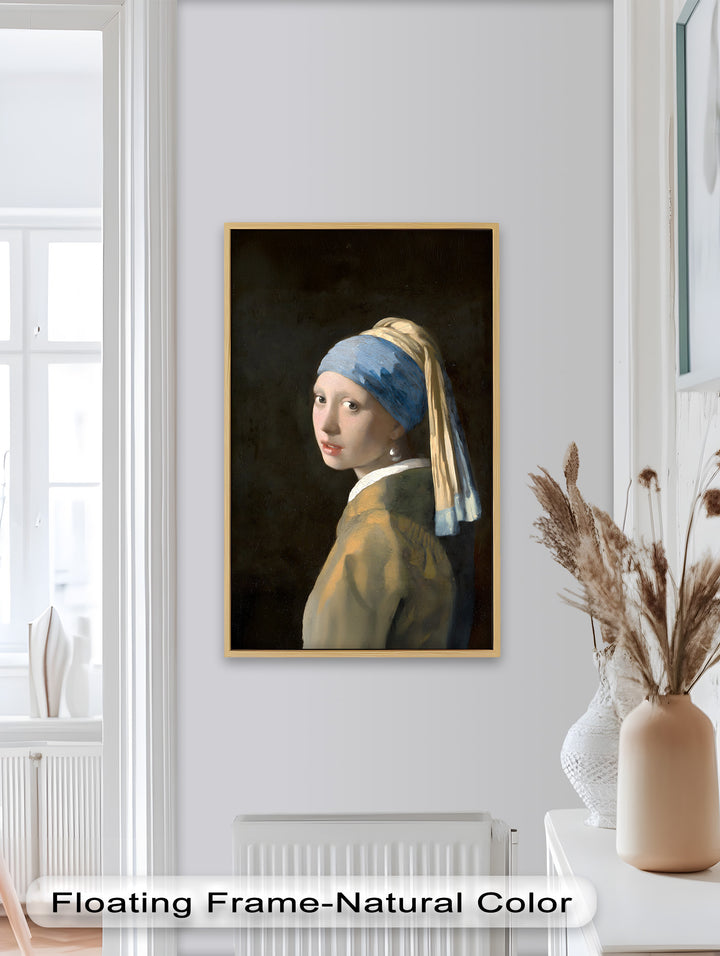 Das Mädchen mit dem Perlenohrring – Historisches Ölgemälde