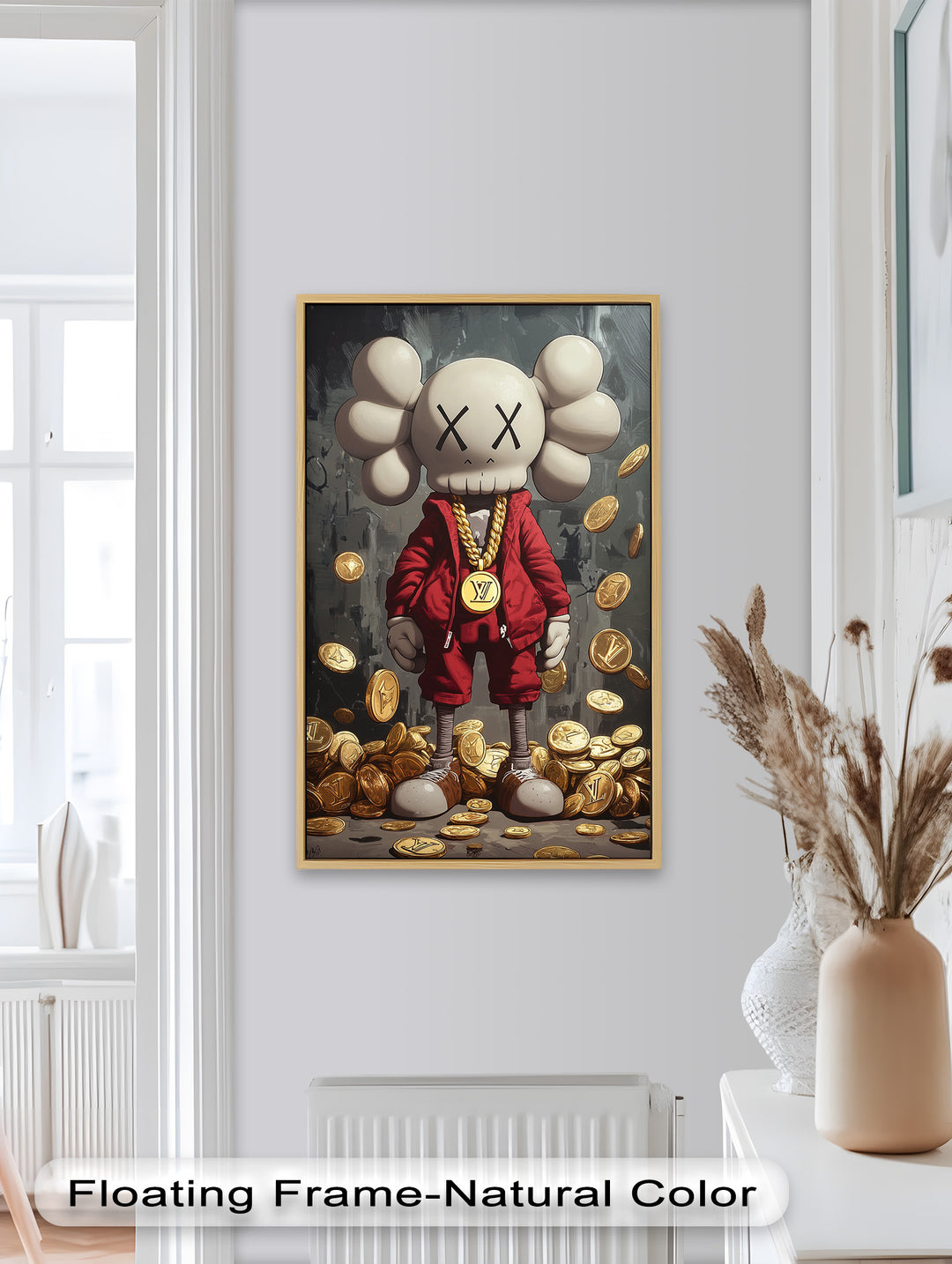 Luxury Drop – KAWS Companion Oil Painting
