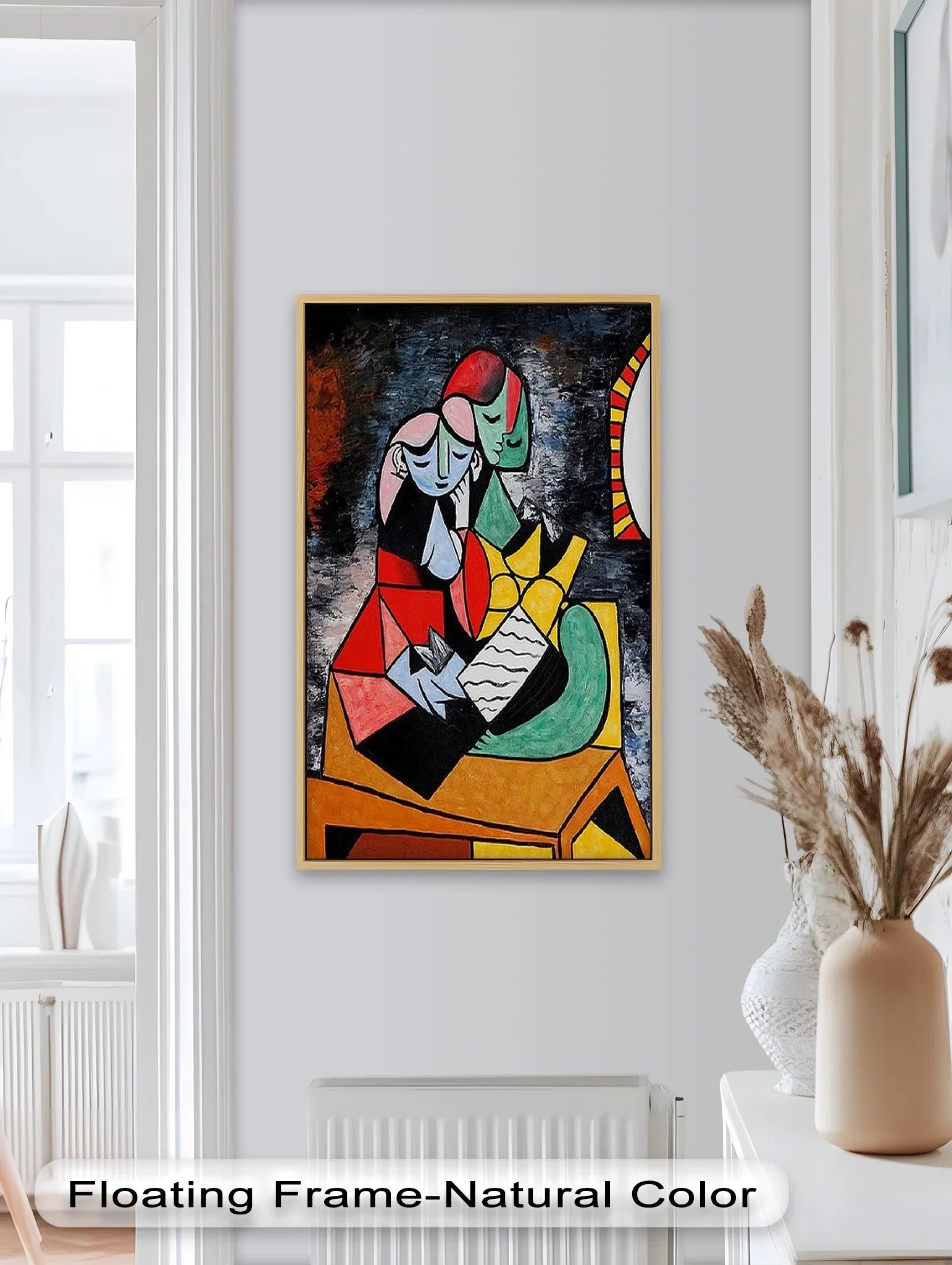 Embrace in Color – Picasso Oil Painting – MyPhotoStation