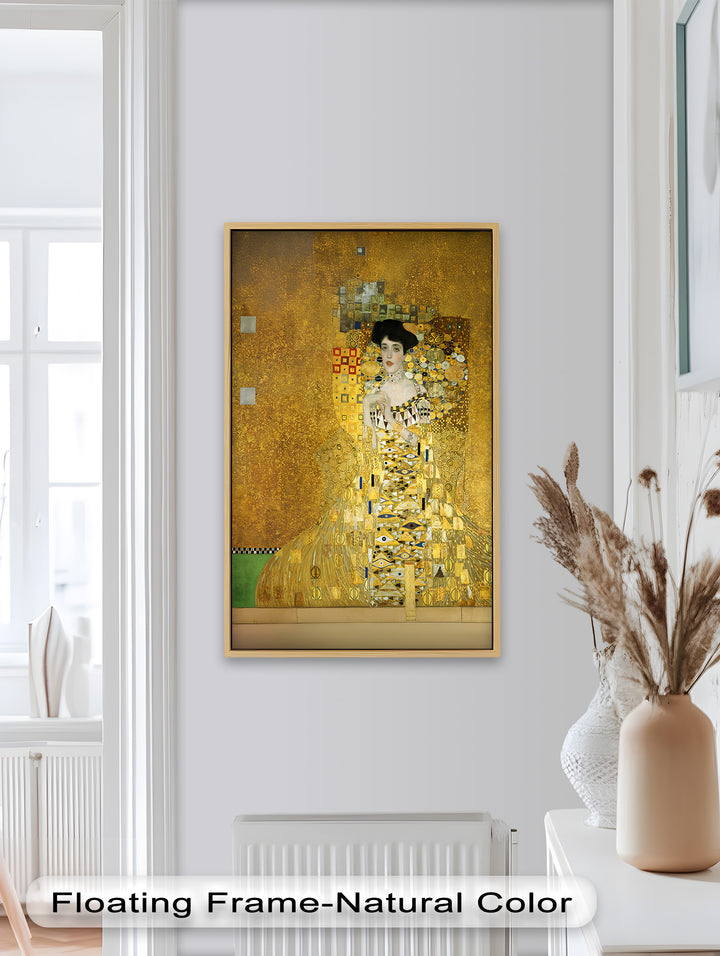 Die goldene Muse – Portrait von Adele Bloch-Bauer Historisches Ölgemälde