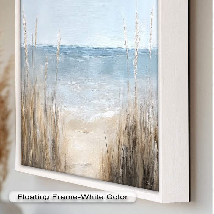 Coastal Beach Wall Art – Ocean Landscape Oil Painting