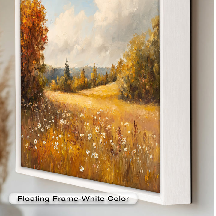 Autumnal Landscape – Tranquil Fall Scene in Oil Paintings