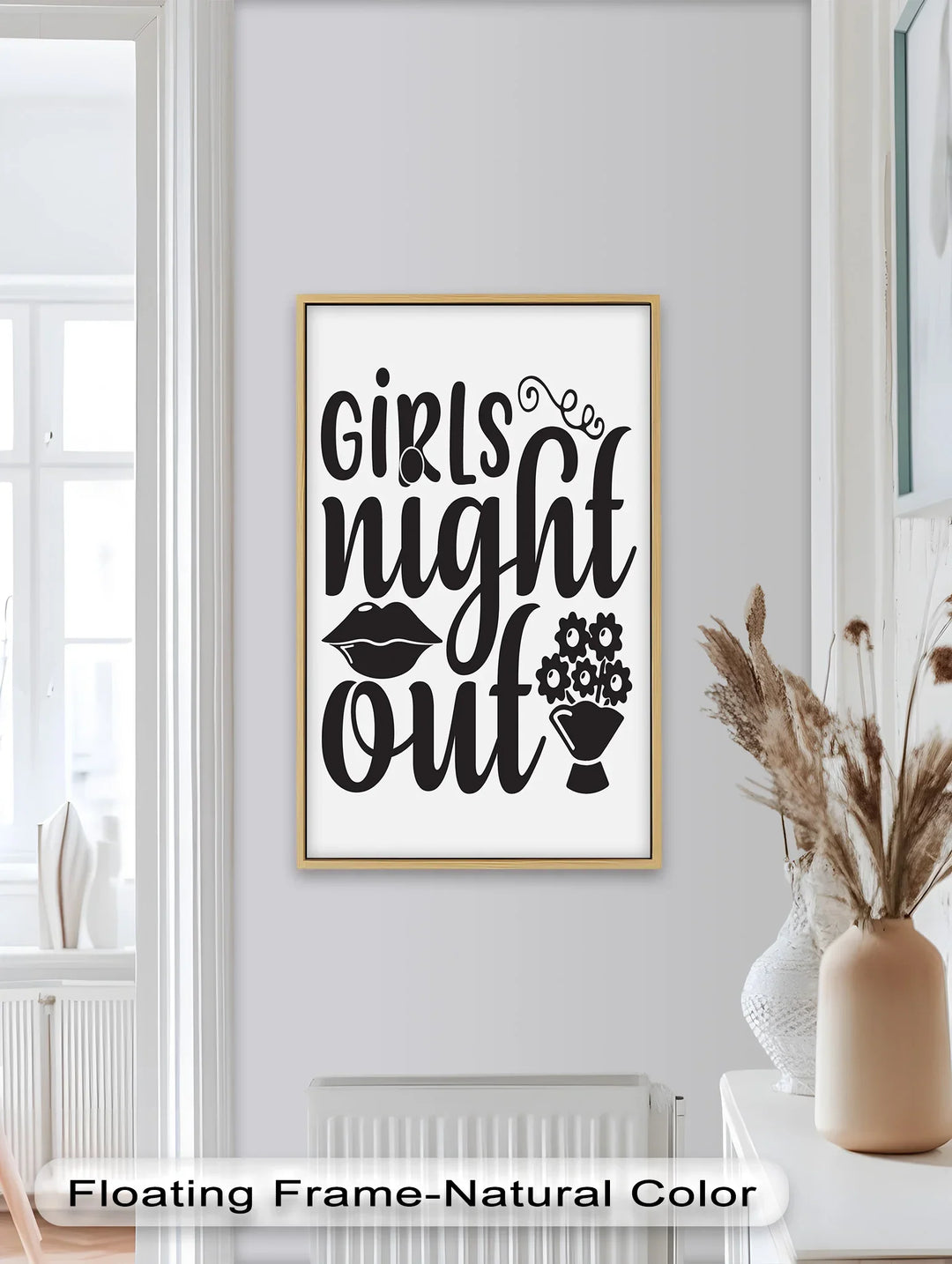 Girls Night Out – Typography Oil Painting - MyPhotoStation