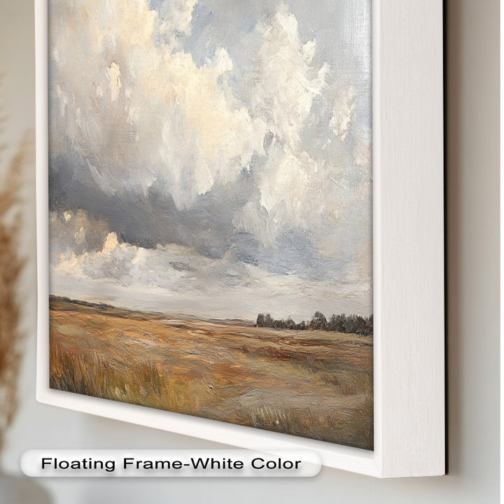 Prairie Horizon – Vintage Oil Painting