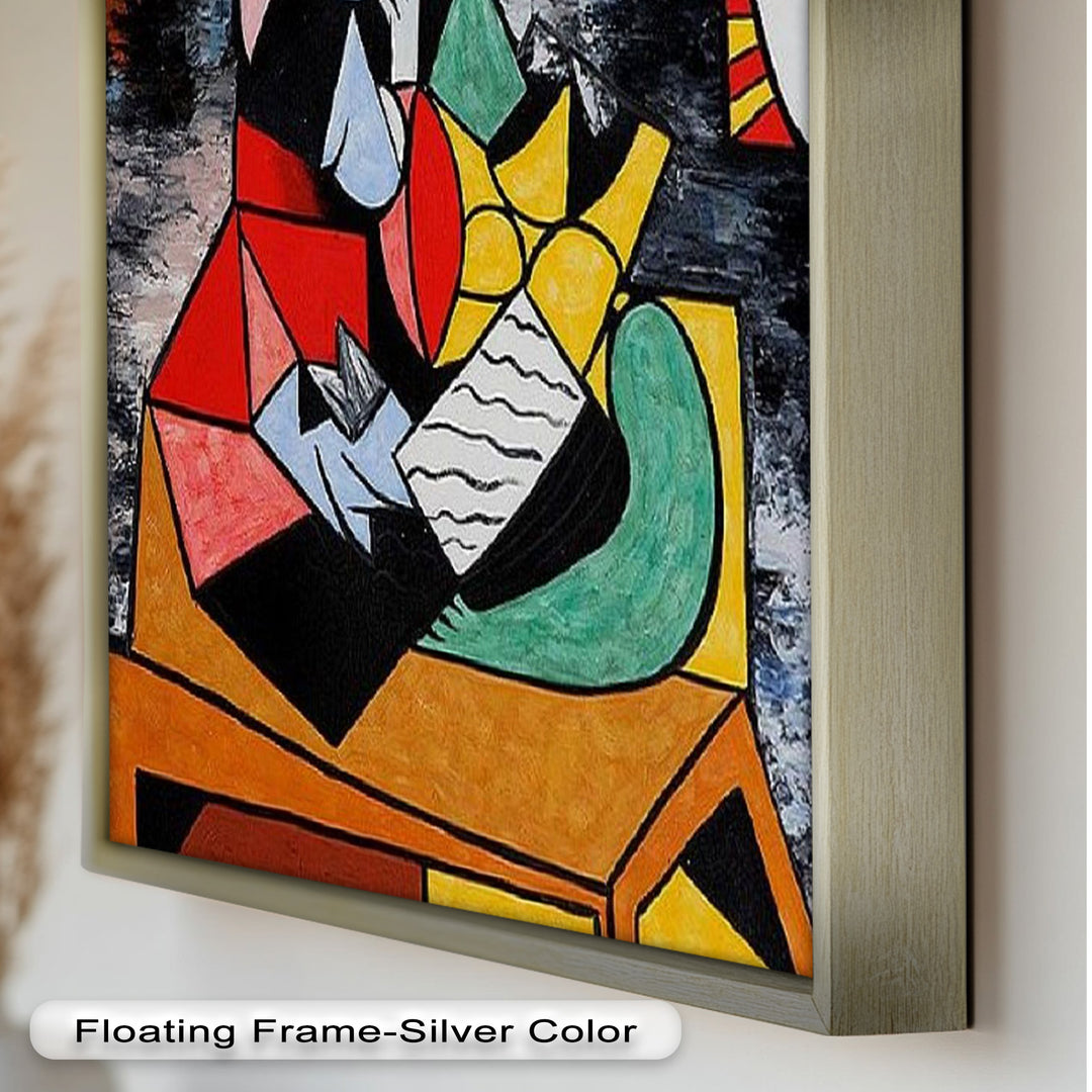 Embrace in Color – Picasso Oil Painting