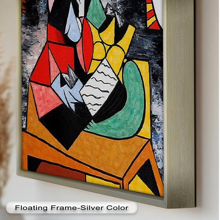 Embrace in Color – Picasso Oil Painting