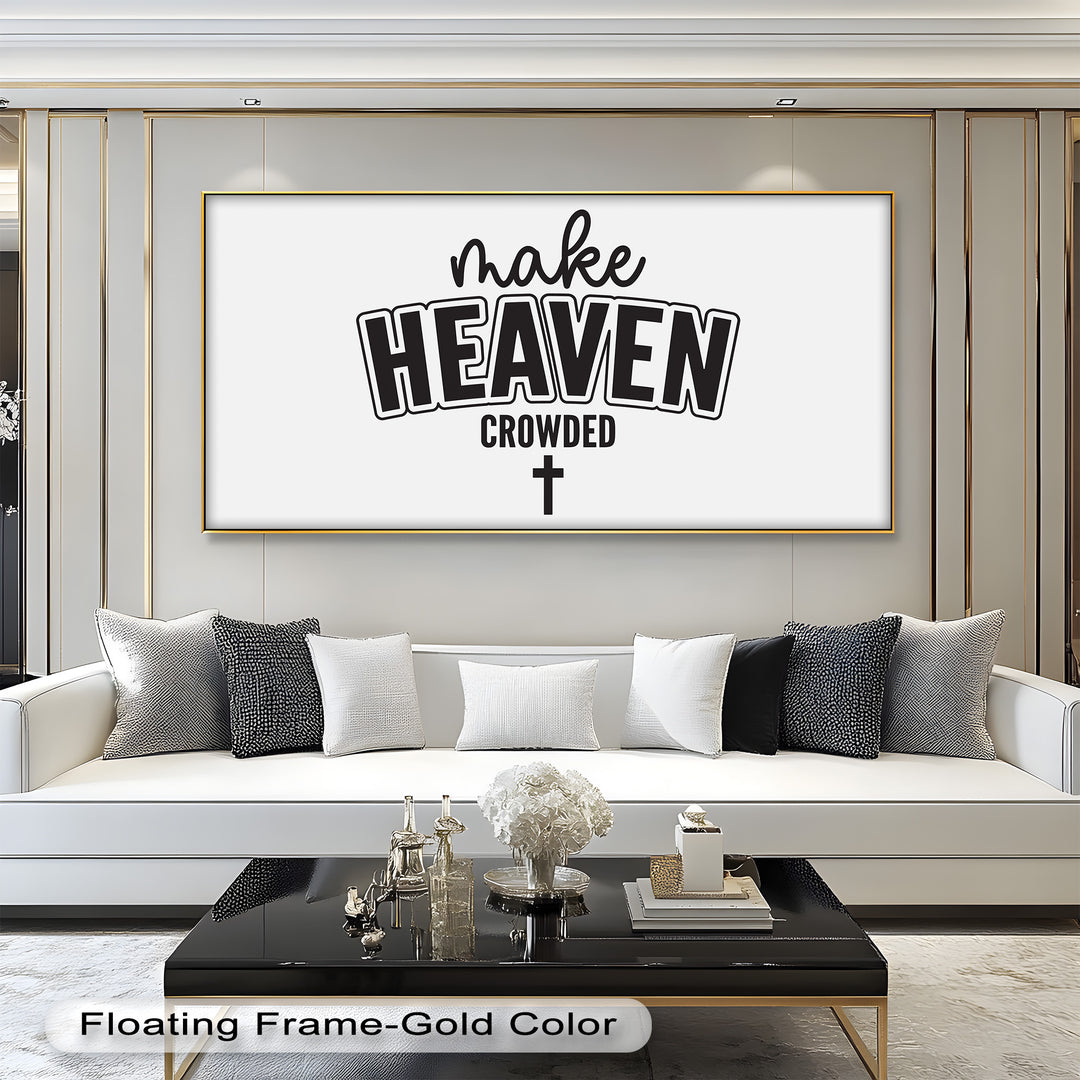 Make Heaven Crowded – Christliches Ölgemälde