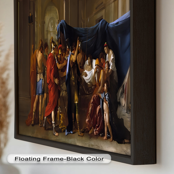 Farewell to the Hero – Classicism Oil Painting