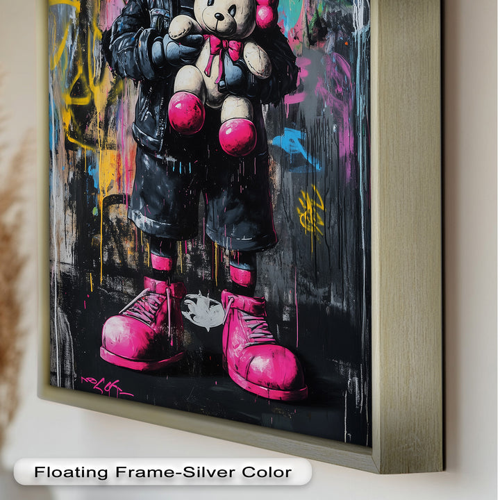 Embrace the Chaos – KAWS Oil Painting