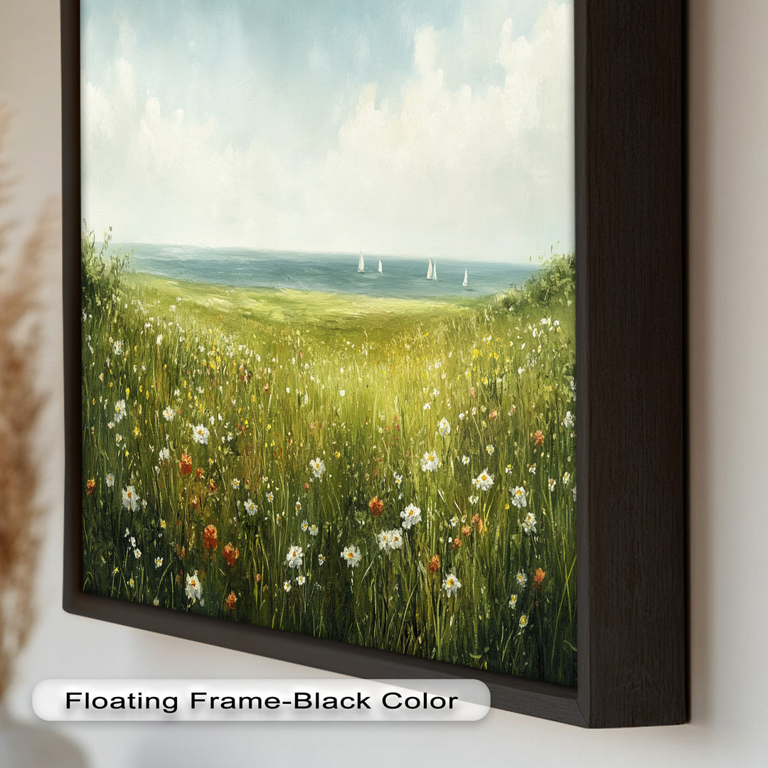 Moody Country Landscape – Serene Oil Painting