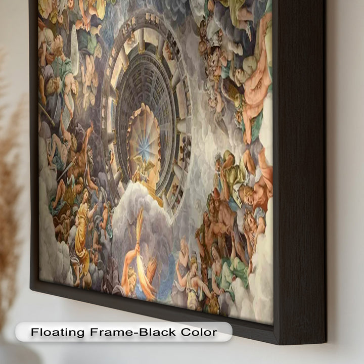 Assumption of the Virgin by Correggio – Renaissance Ceiling Oil Painting