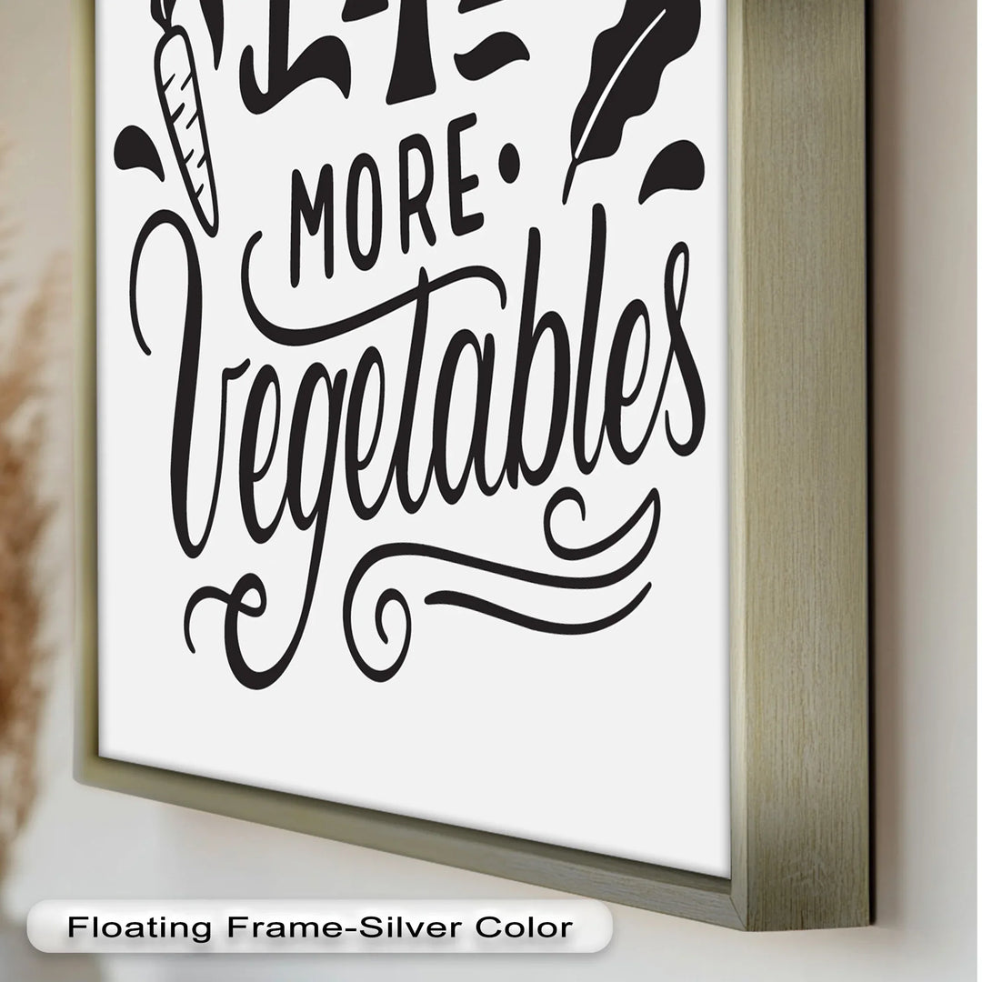 Eat More Vegetables – Modern Oil Painting - MyPhotoStation