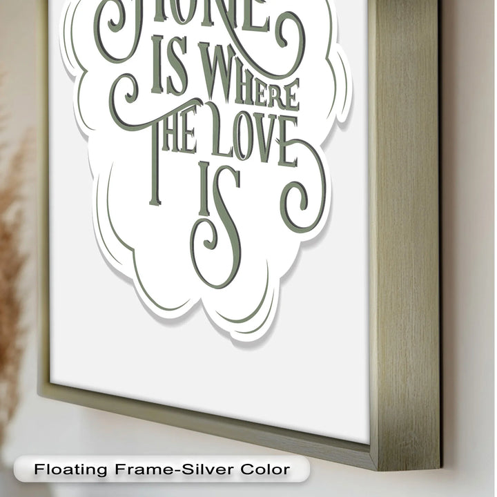 Home Is Where the Love Is – Oil Painting - MyPhotoStation