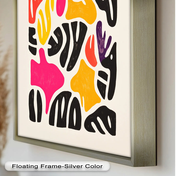 Chromatic Rhythm – Abstract Fauvist Oil Painting - MyPhotoStation
