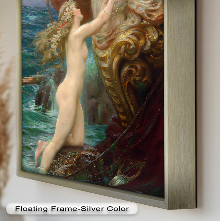 Galatea’s Awakening – Mythological Nude Oil Painting
