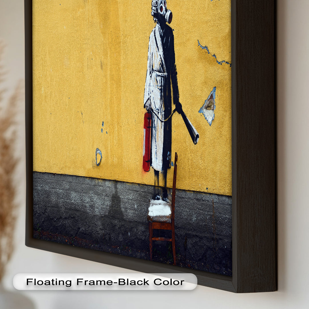 Domestic Rebellion – Banksy Oil Painting