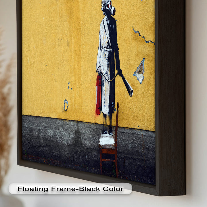 Domestic Rebellion – Banksy Oil Painting