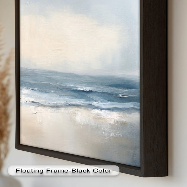 Ocean Wall Art - Minimalist Seascape Oil Painting