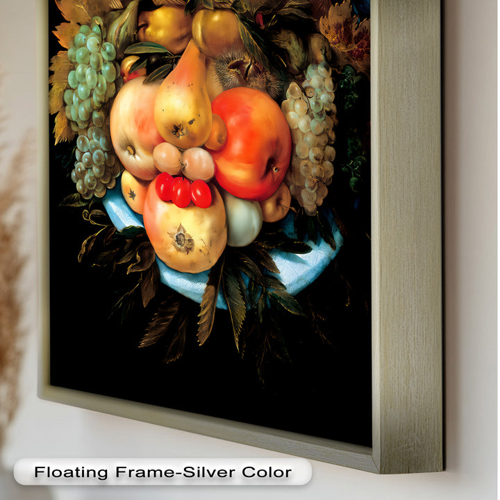 Ernte der Fülle – Obstkorb-Illusions-Food-Malerei