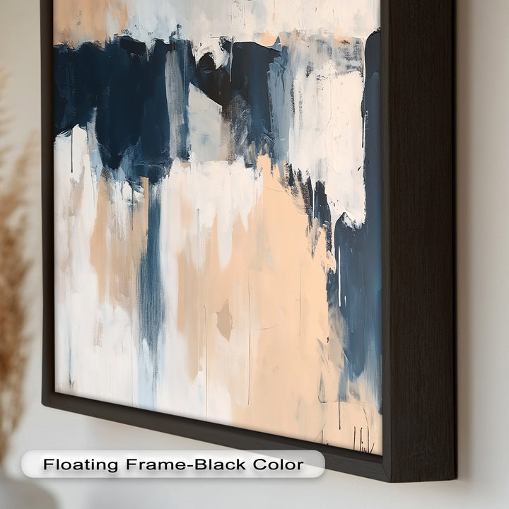 Desert Horizon – Minimalist Abstract Oil Painting
