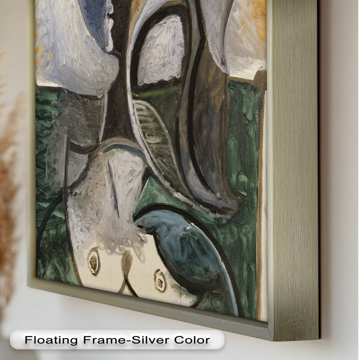 Fragmented Grace – Expressive Female Form in Picasso-Style Oil Painting