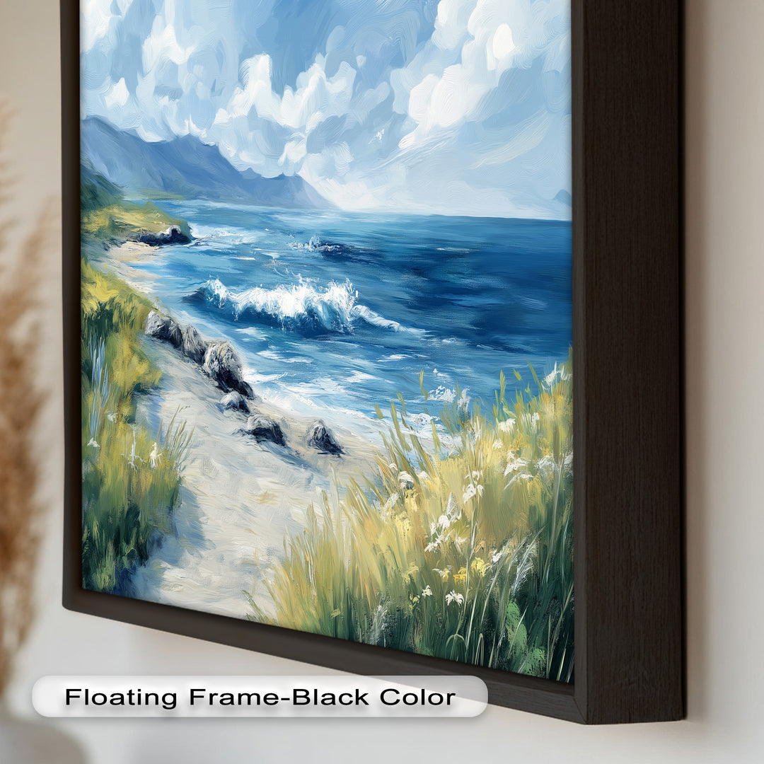 Ocean Breeze – Seaside Landscape Oil Painting