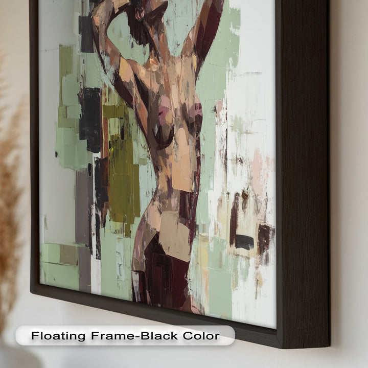 Sensual Geometry – Contemporary Female Nude Oil Painting