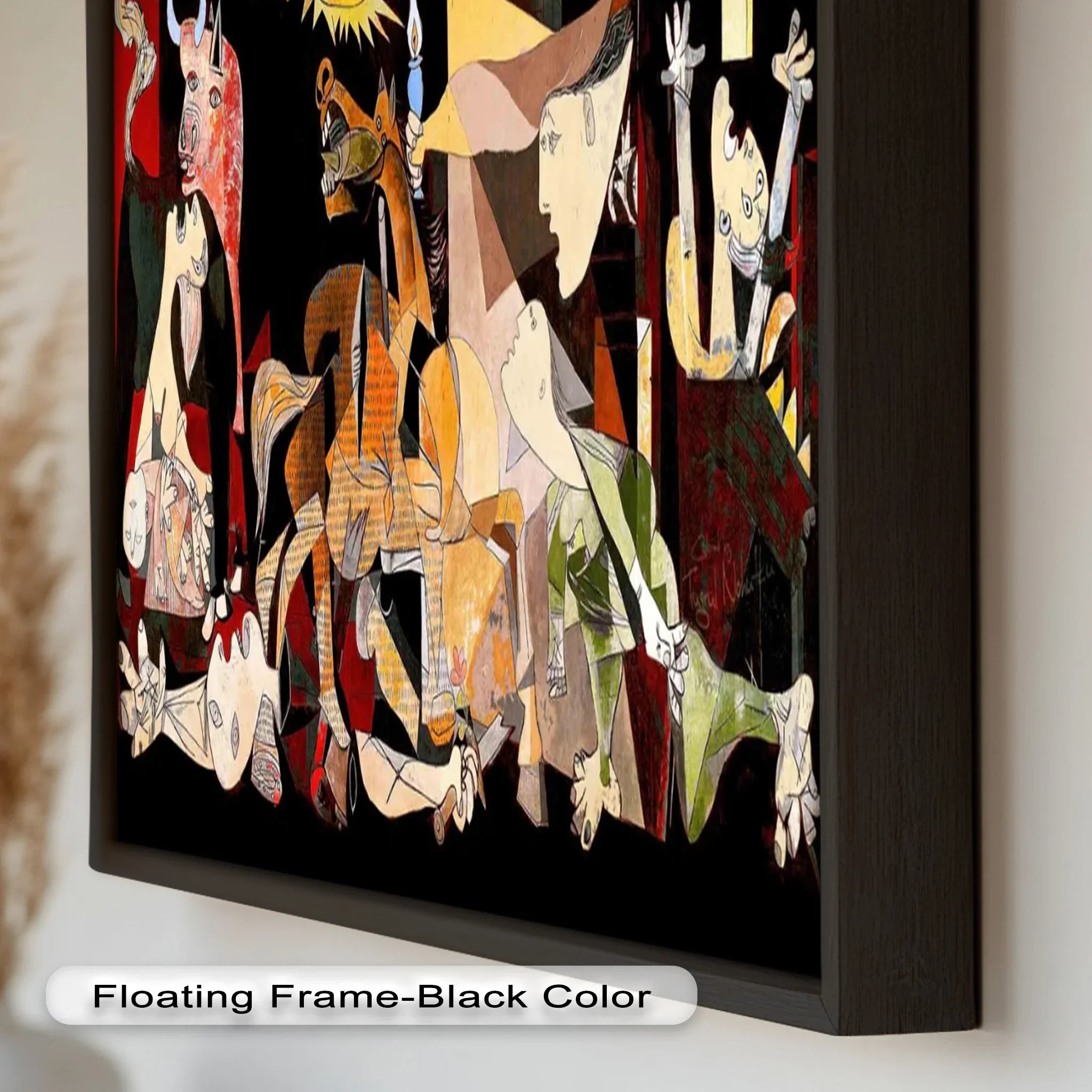 Guernica Colorized by Picasso – Anti-War Oil Painting