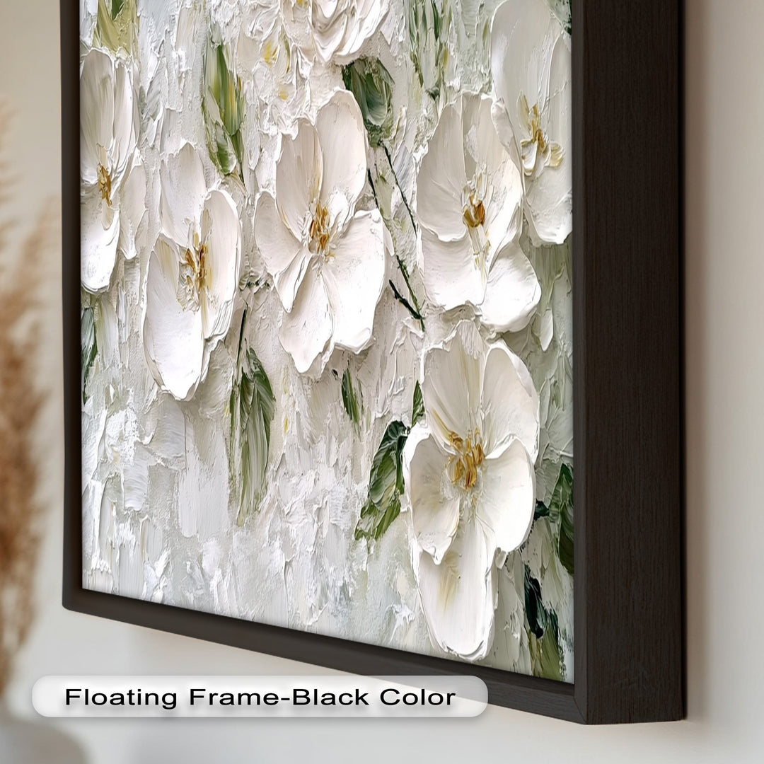 White Flower – Botanical Oil Paintings
