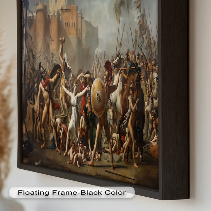 The Sabine Women Intervene – Classicism Oil Painting