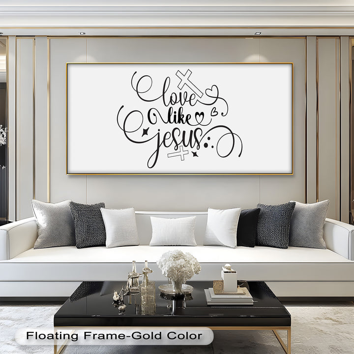 Love Like Jesus – Christian Oil Painting