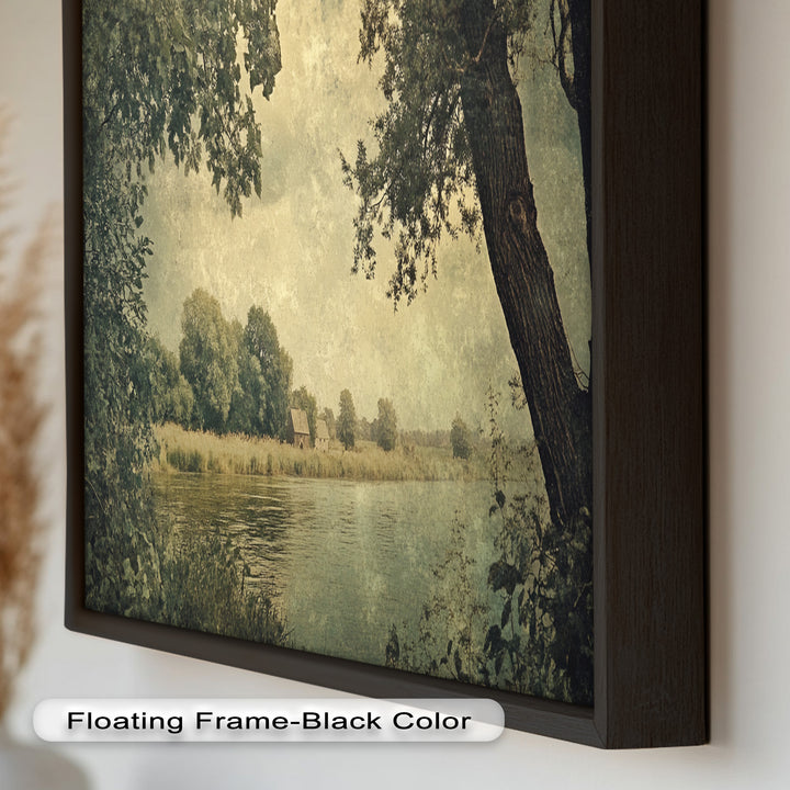Riverbank Landscape – Countryside Oil Paintings