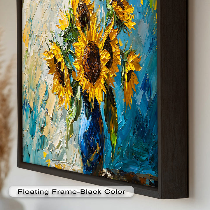Sunflower Bouquet – Botanical Oil Painting