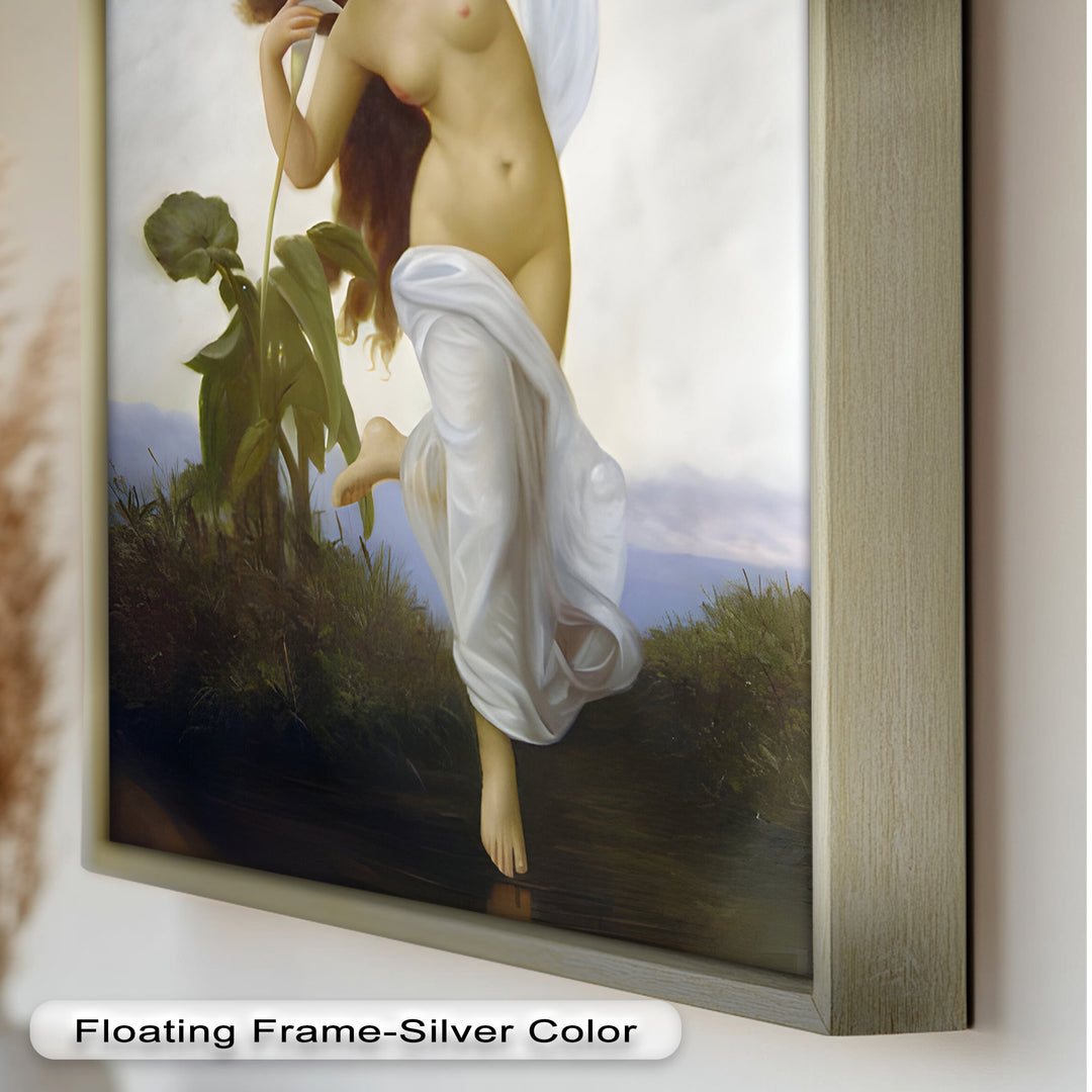 Whispers of the Wind – Classical Nude Goddess Renaissance Oil Painting