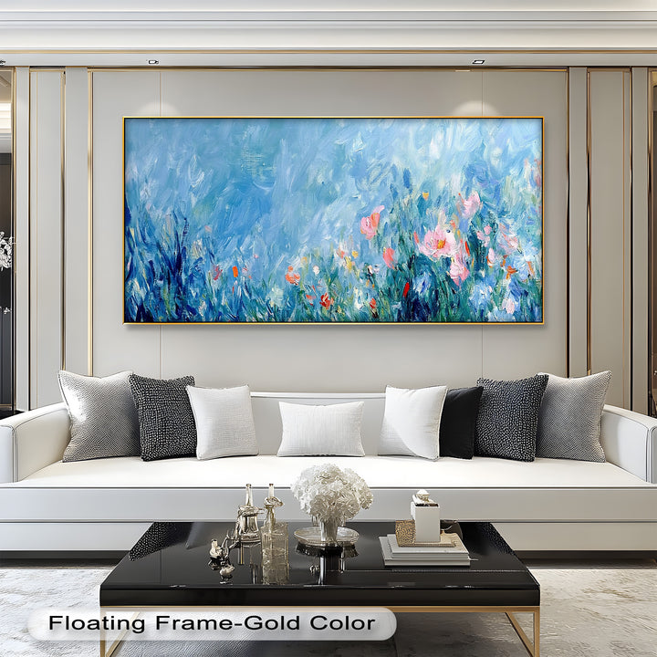 Abstract Floral - Impressionist Oil Painting